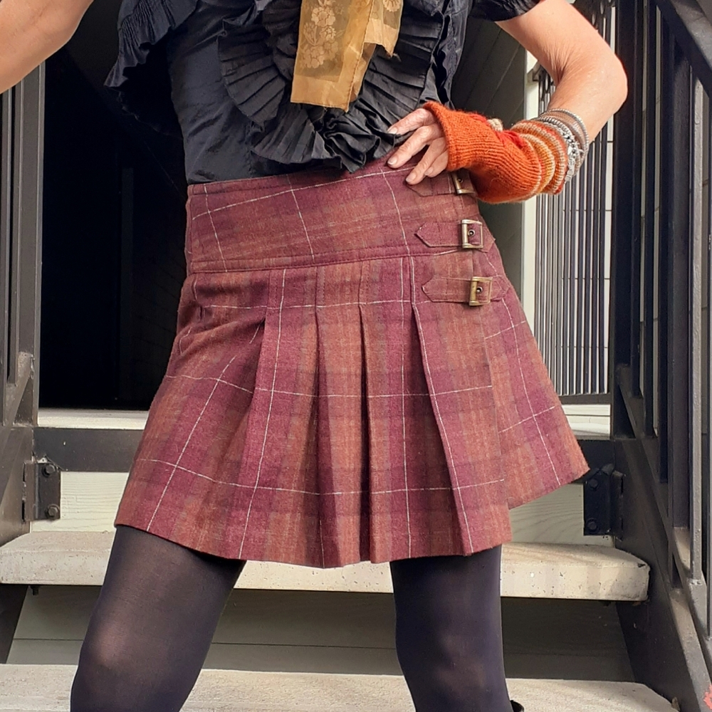 Vintage United Colors of Benetton Kilt